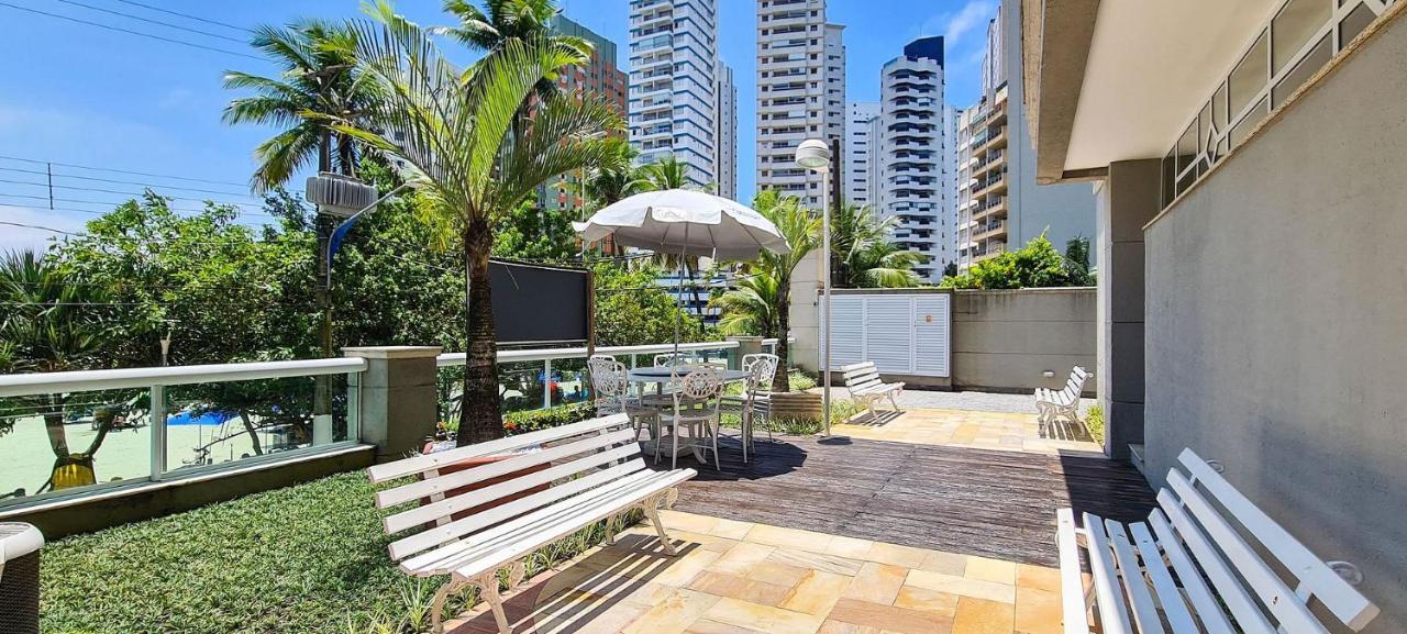 Apto Com Garagem E Lavanderia Em Frente A Praia กัวรูจา ภายนอก รูปภาพ